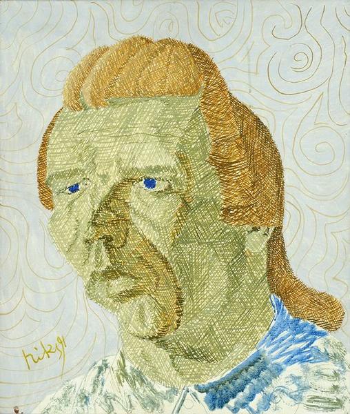 1991 Zelfportret nr 70, 1991