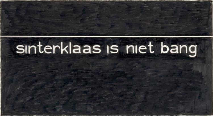 Untitled (Sinterklaas is niet bang), 2000