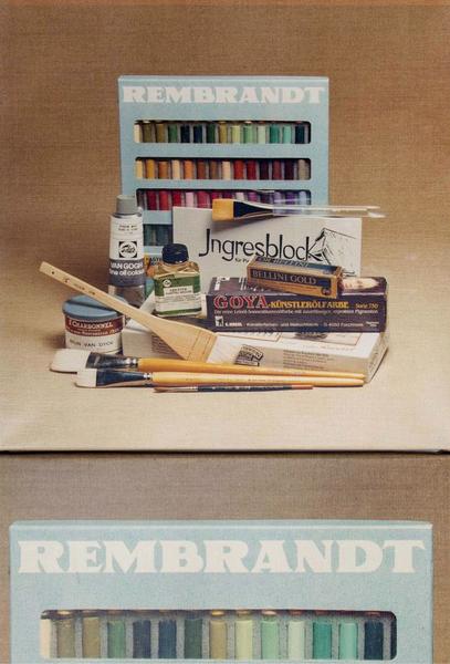 Art Supplies: Rembrandt, 1989